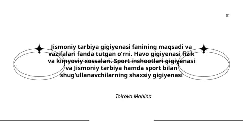 Jismoniy tarbiya gigiyenasi 1