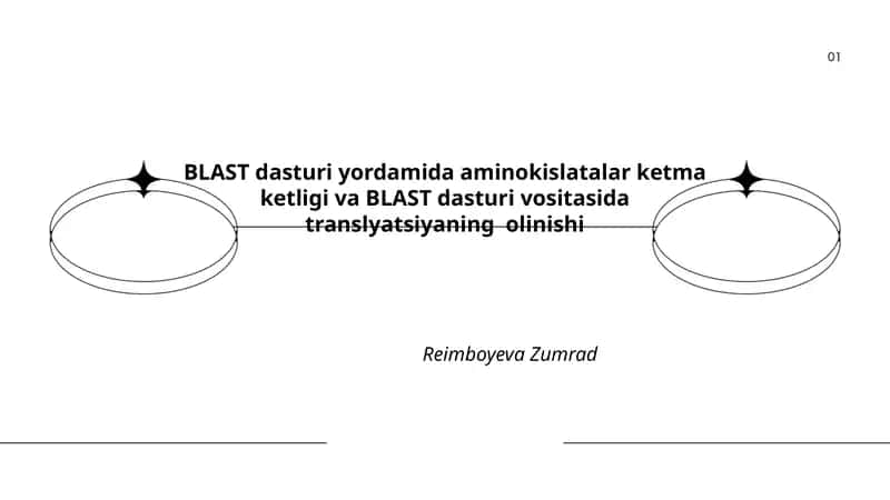 BLAST dasturi 1