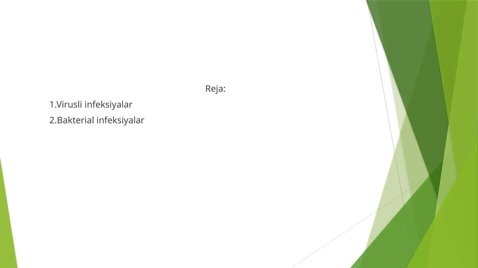 VIRUSLAR QO‘ZG‘ATADIGAN KASALLIKLAR 1