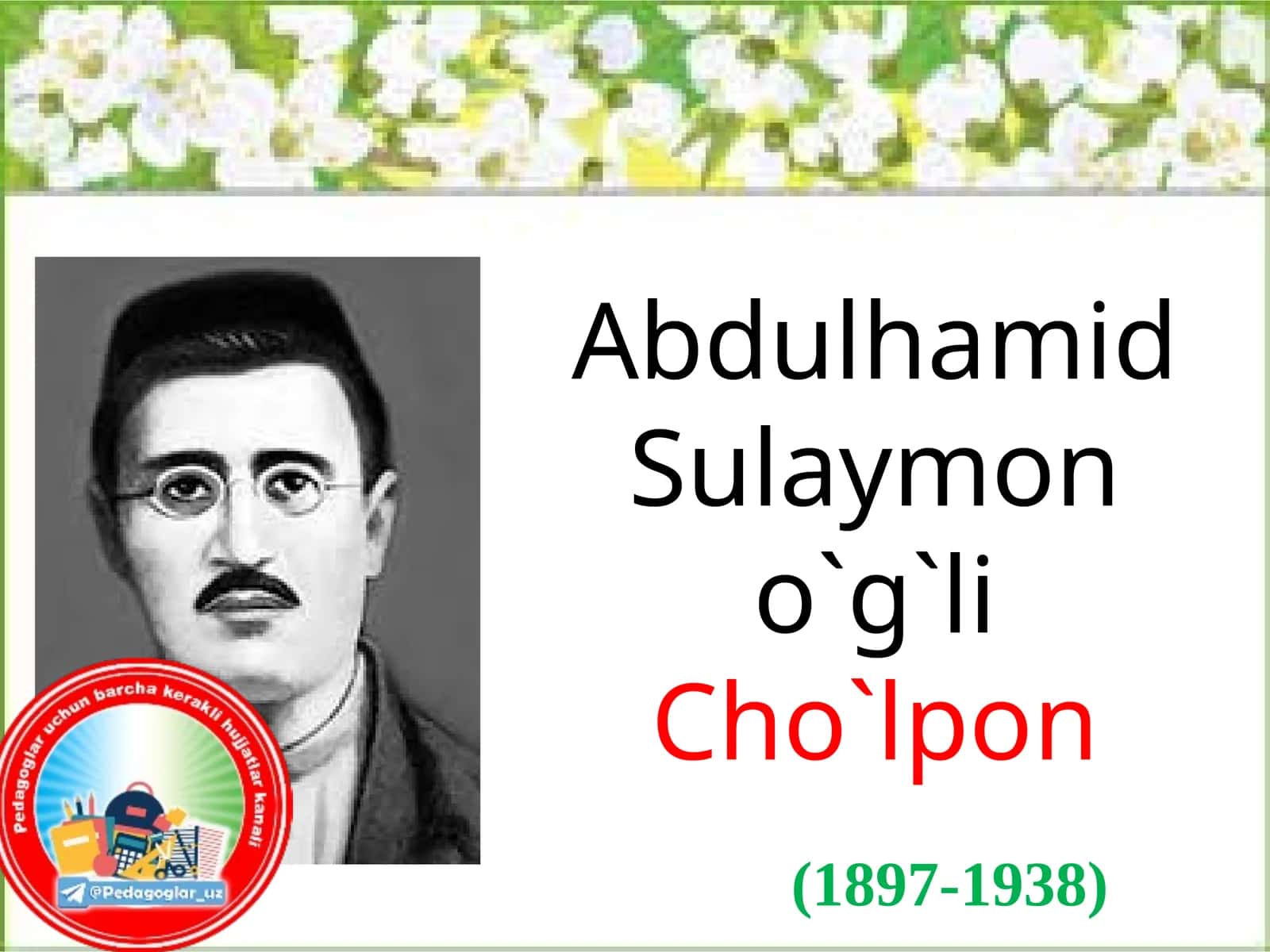 AbdulhamidSulaymono`g`liCho`lpon 1
