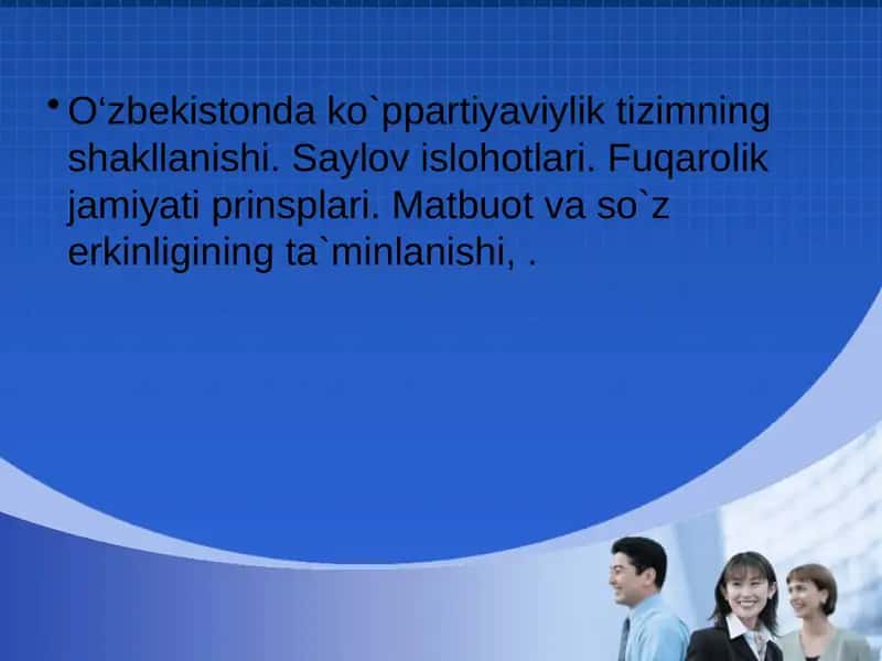 Saylov Tizimi va Fuqarolik 1