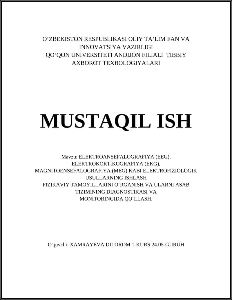 Elektroansefalografiya (EEG) 1