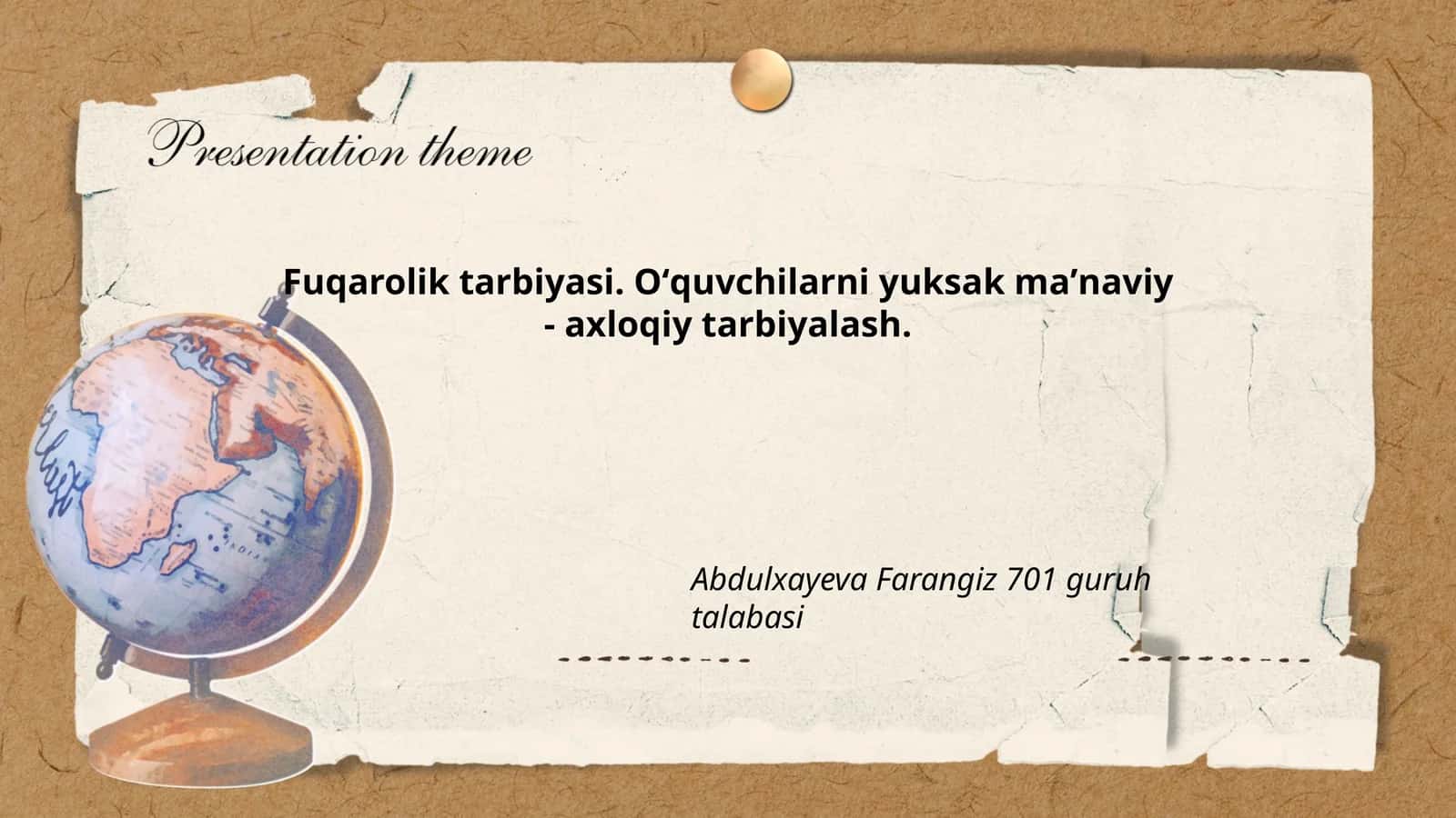 Fuqarolik tarbiyasi 1