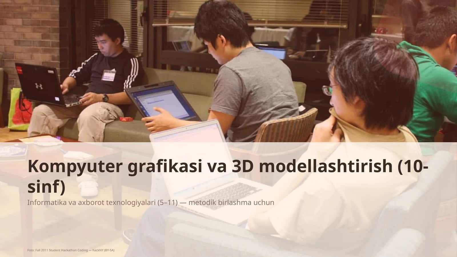 Kompyuter grafikasi va 3D modellashtirish (10-sinf) 1