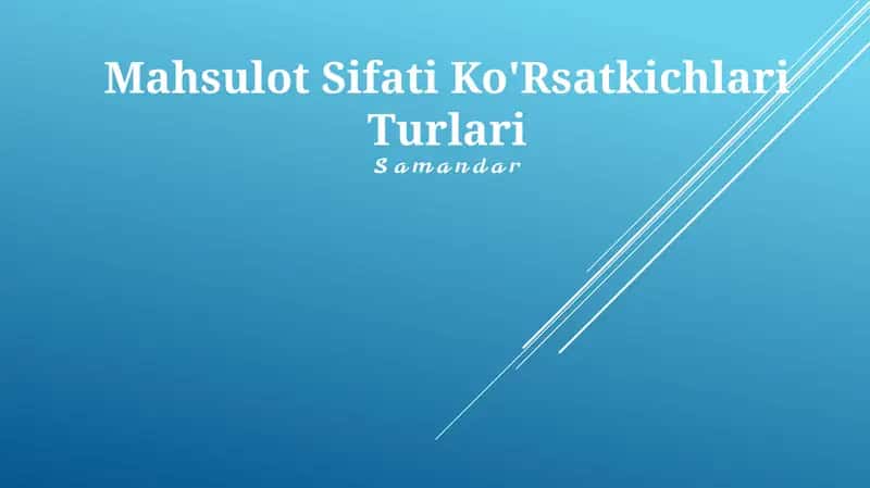 Sifat nazorati 1