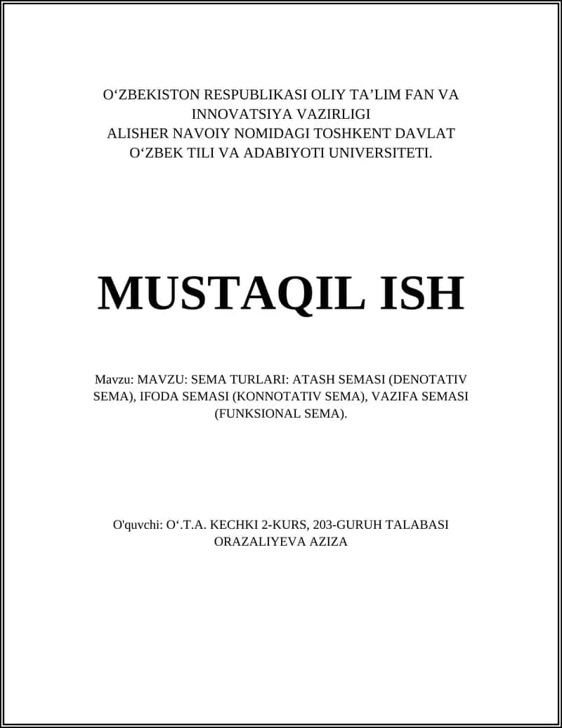 Atash semasi (denotativ sema) 1