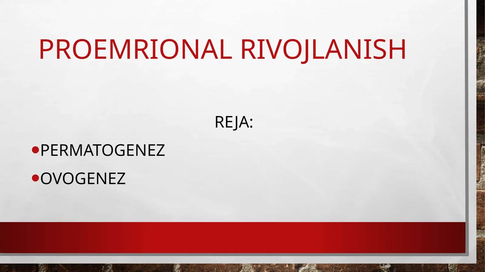Proemrionalrivojlanish 1