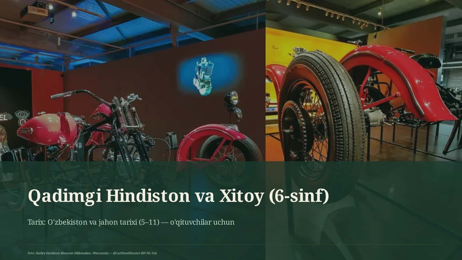 Qadimgi Hindiston va Xitoy (6-sinf) 1