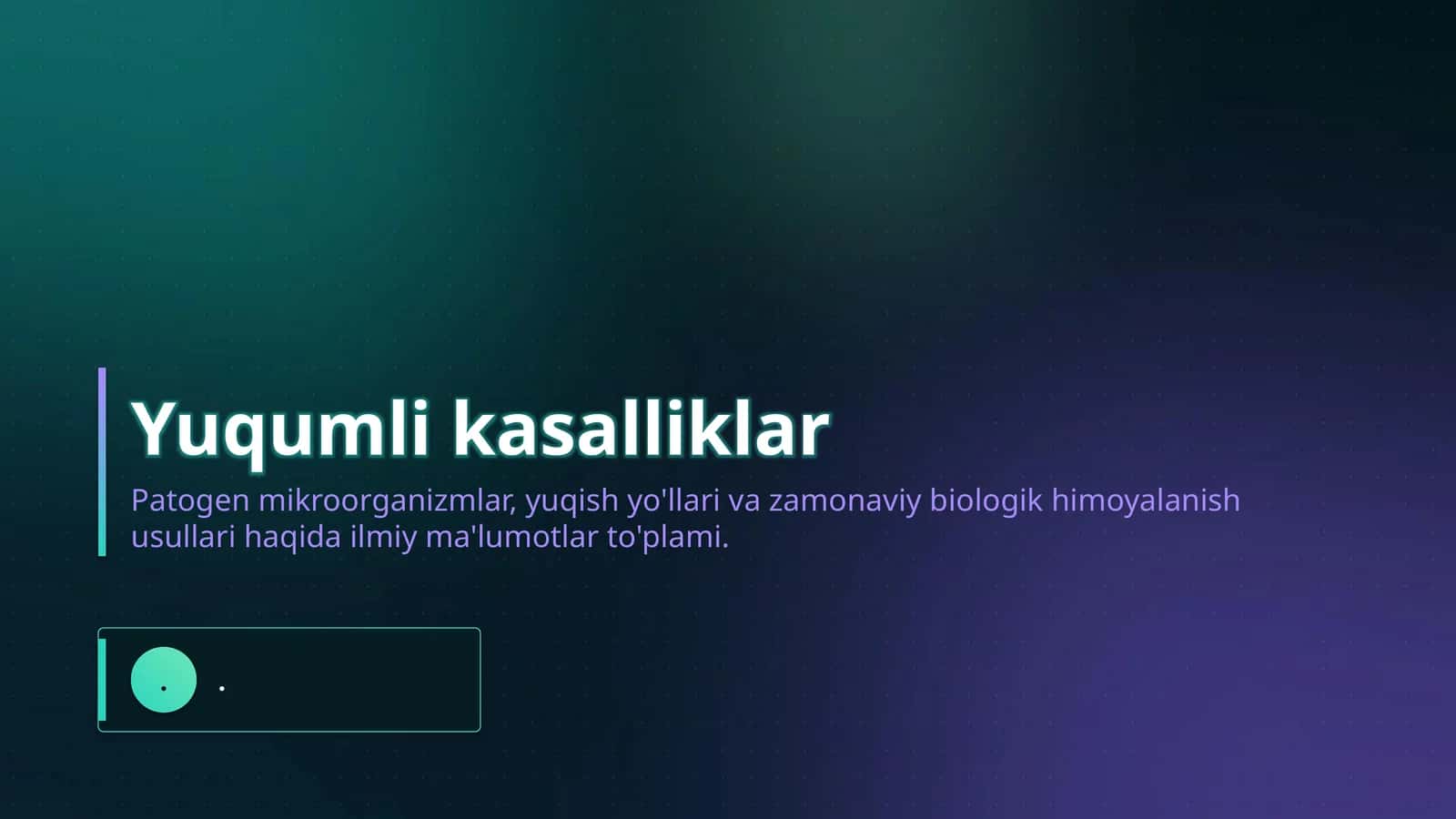 Yuqumli kasalliklar 1