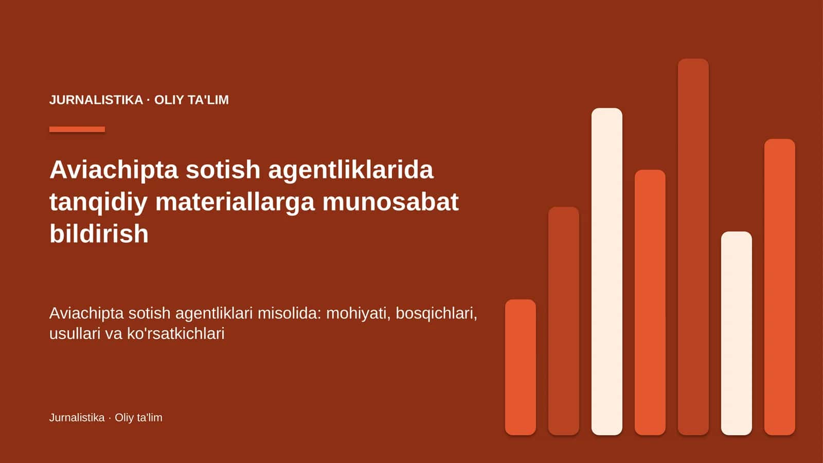 Tanqidiy materiallarga munosabat bildirish: mohiyati 1