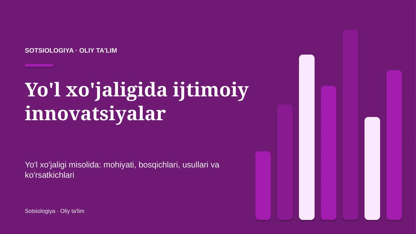 yo'l xo'jaligida ijtimoiy innovatsiyalar 4340 1