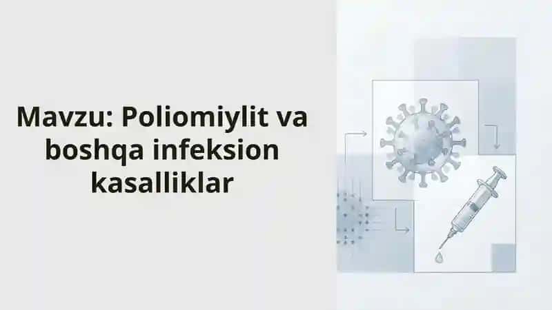 Poliomiylit va boshqa infeksion kasalliklar 1