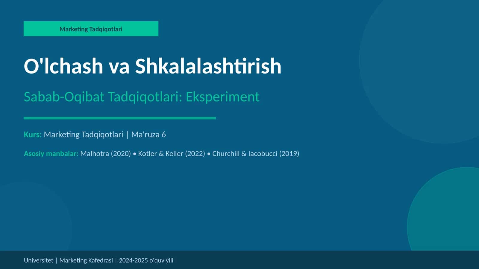 Marketing Tadqiqotlari 1