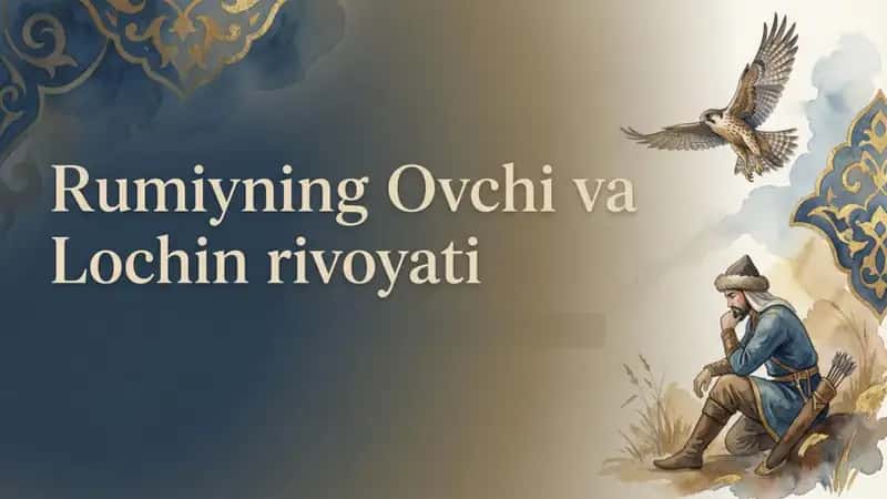 M. Rumiyning Ovchi va Lochin 1