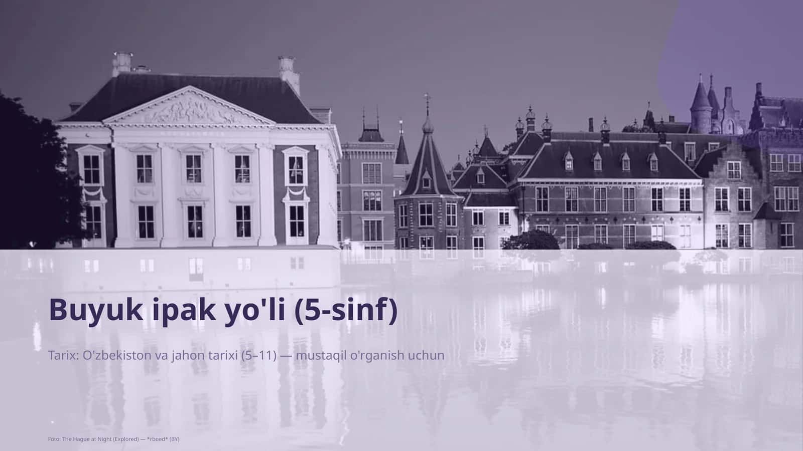Buyuk ipak yo'li (5-sinf) 1
