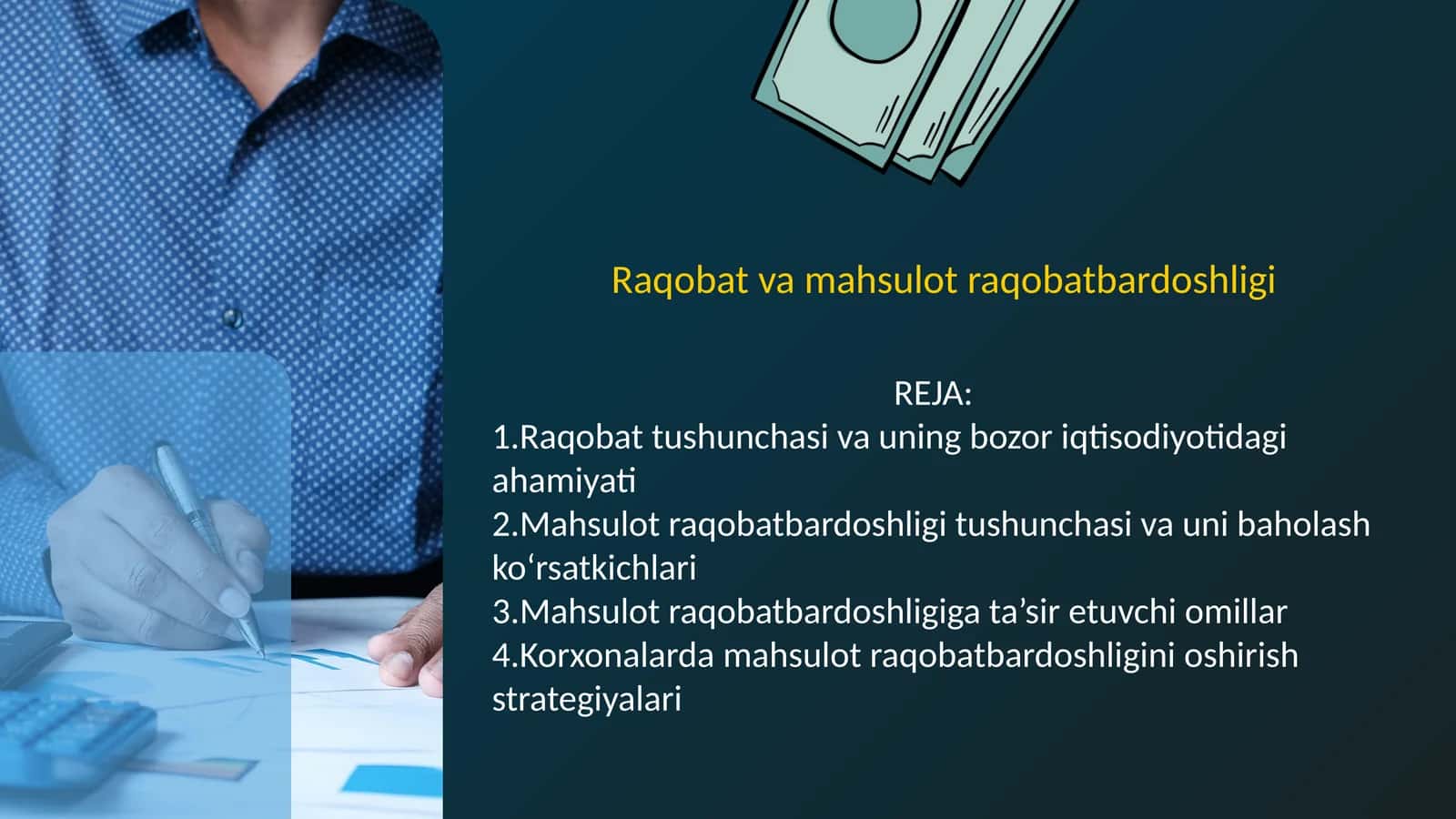 Raqobat va mahsulot raqobatbardoshligi 1