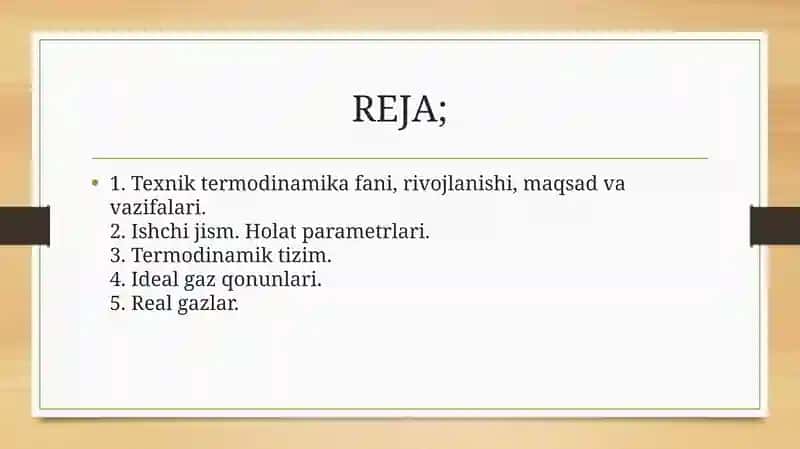 Texniktermodinamika 1