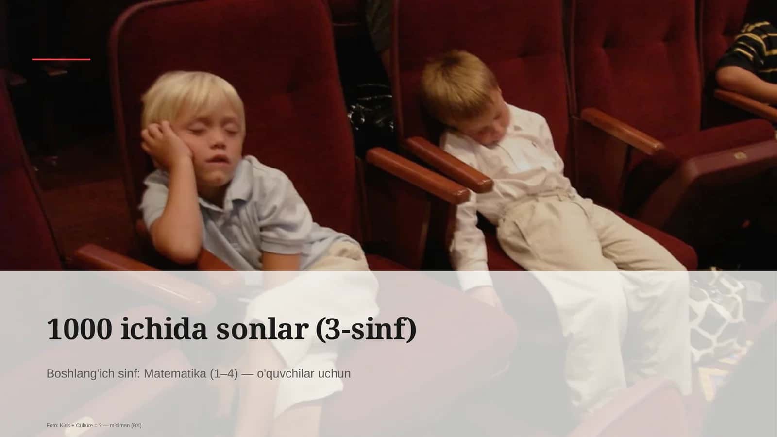 1000 ichida sonlar (3-sinf) 1