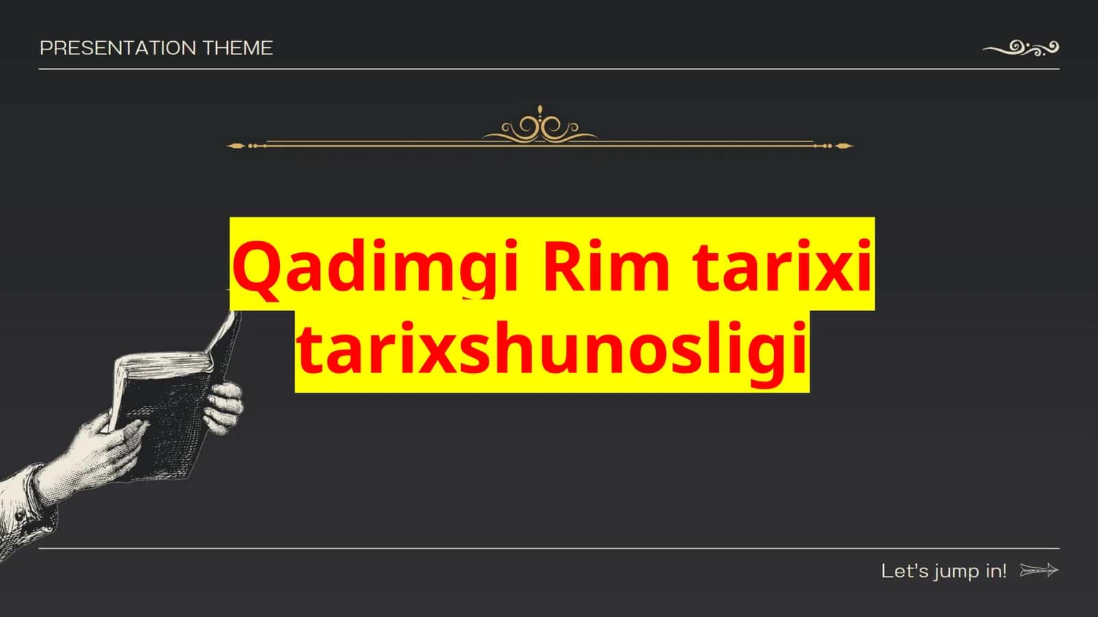 Qadimgi Rim tarixi tarixshunosligi 1