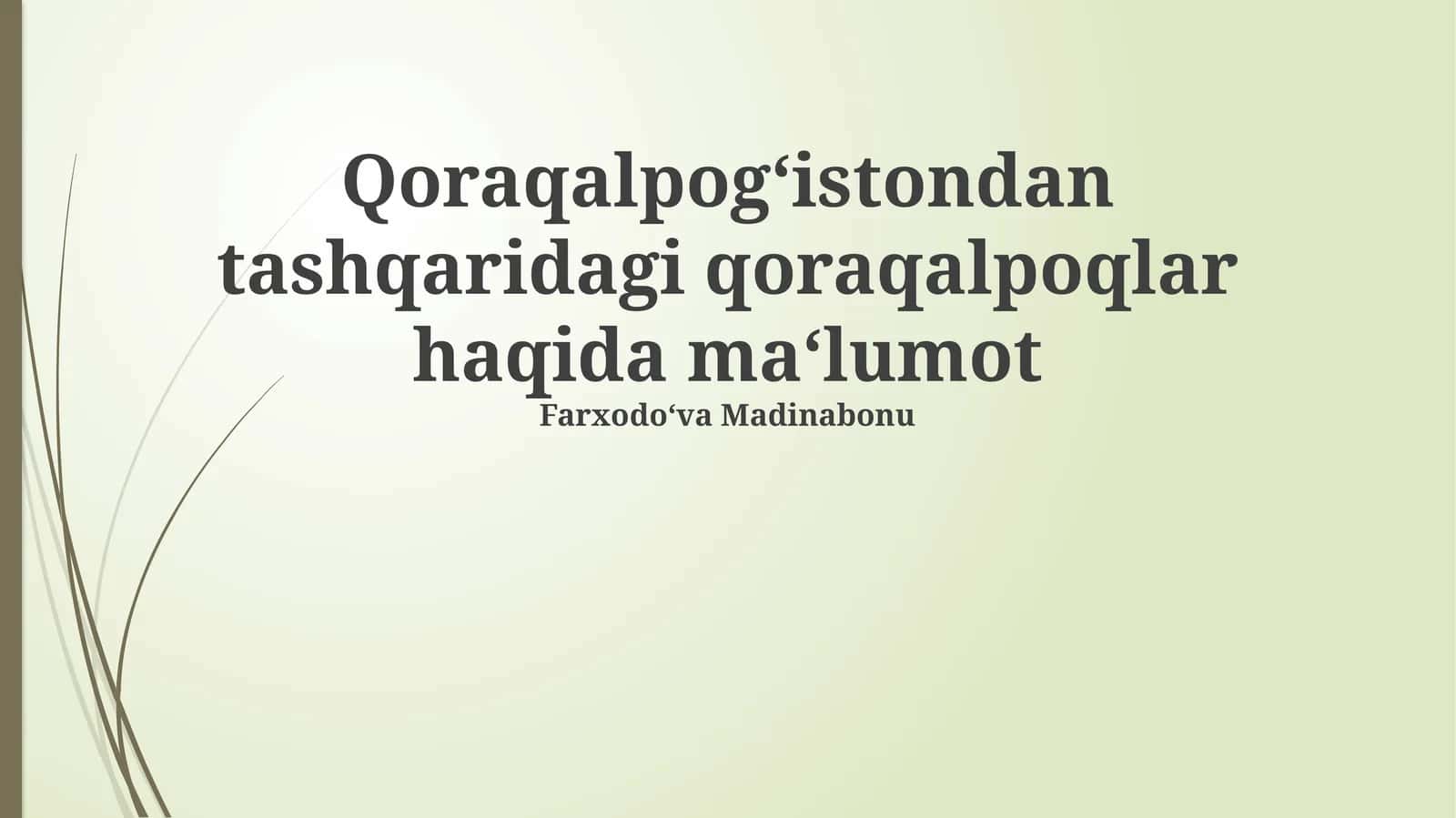 Tarixiy migratsiya oqimlari va demografik taqsimot 1