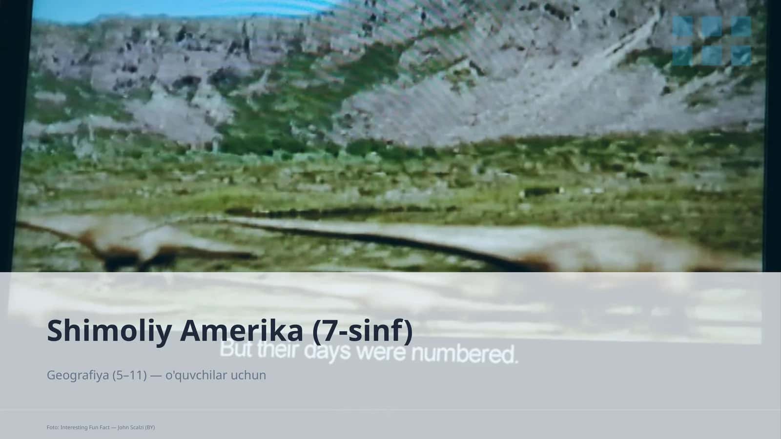 Shimoliy Amerika (7-sinf) 1