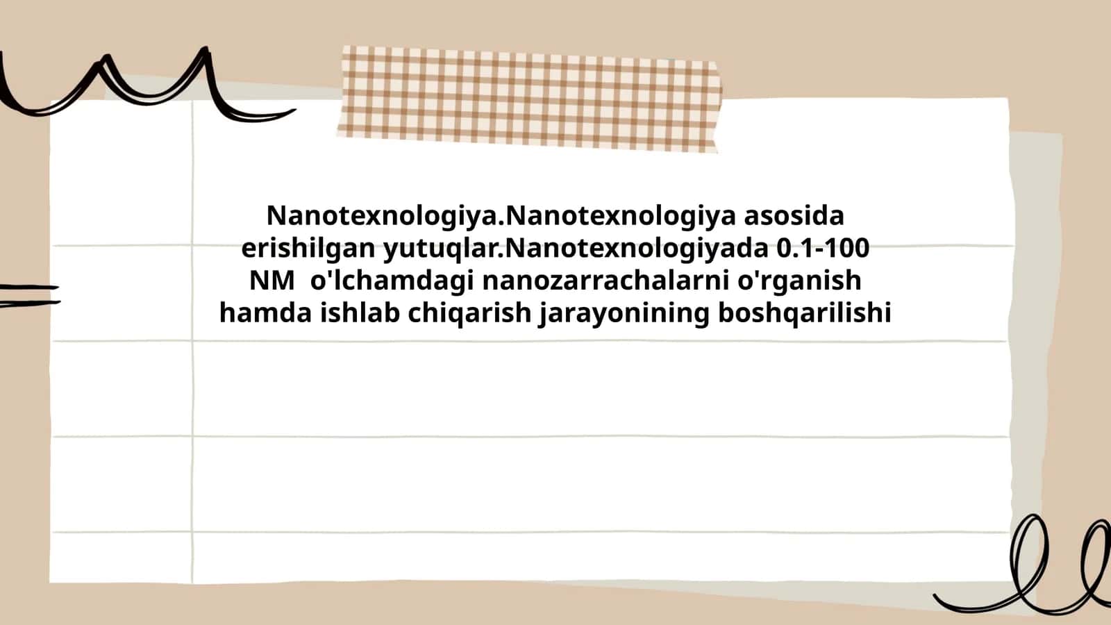 Nanotexnologiya 1