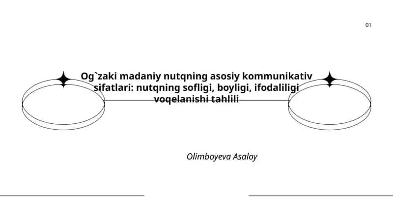 Og`zaki madaniy nutqning asosiy kommunikativ sifatlari 1