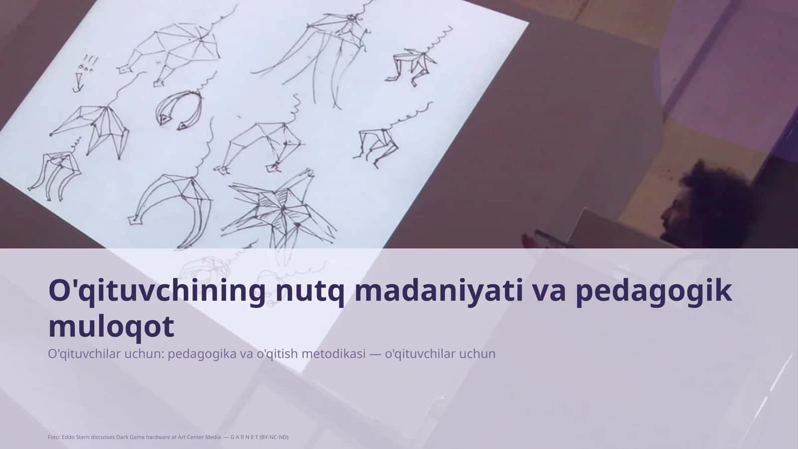 O'qituvchining nutq madaniyati va pedagogik muloqot 1