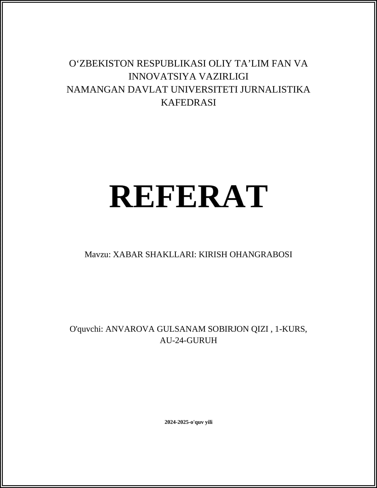 XABAR SHAKLLARI 1