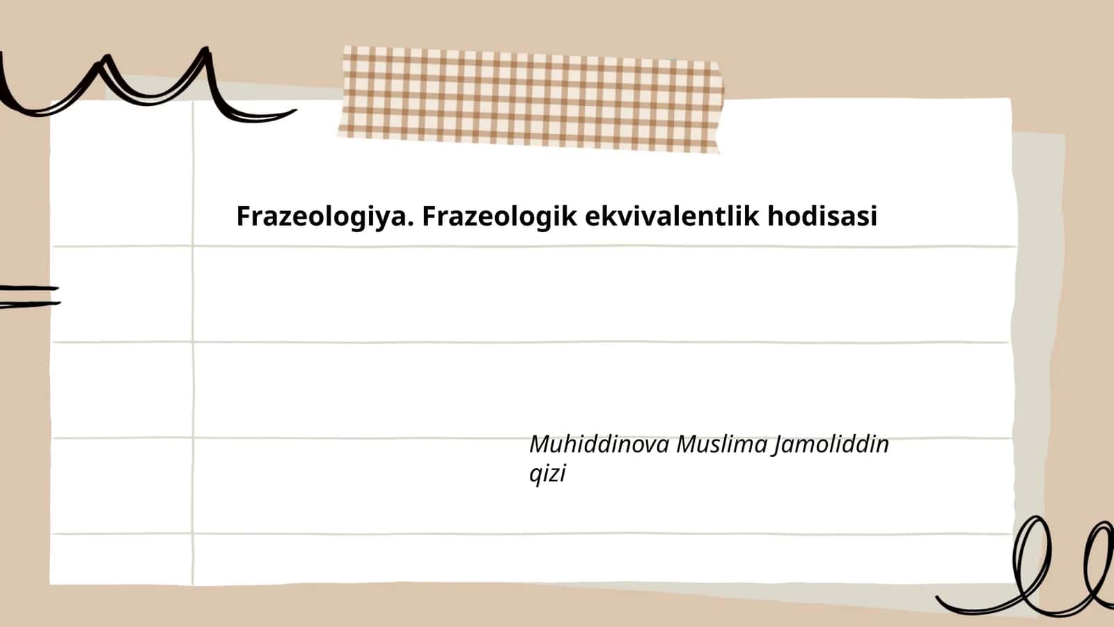 Frazeologik birliklar 1