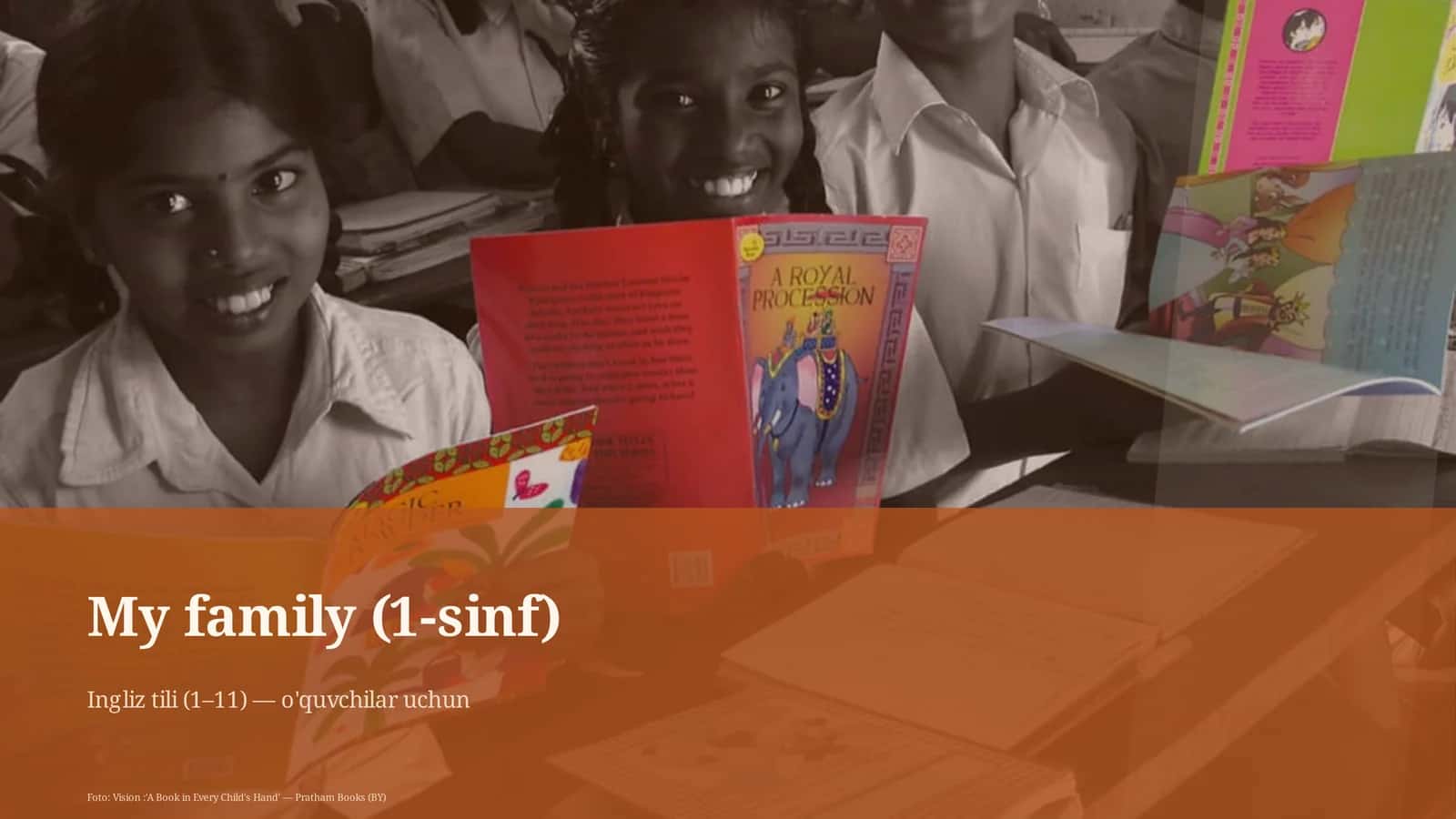 My family (1-sinf) Ingliz tili (1–11) 1