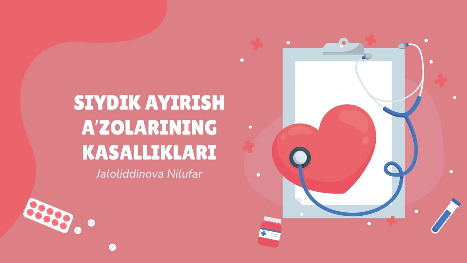 Siydik Ayirish Aʼzolari Kasalliklari 1