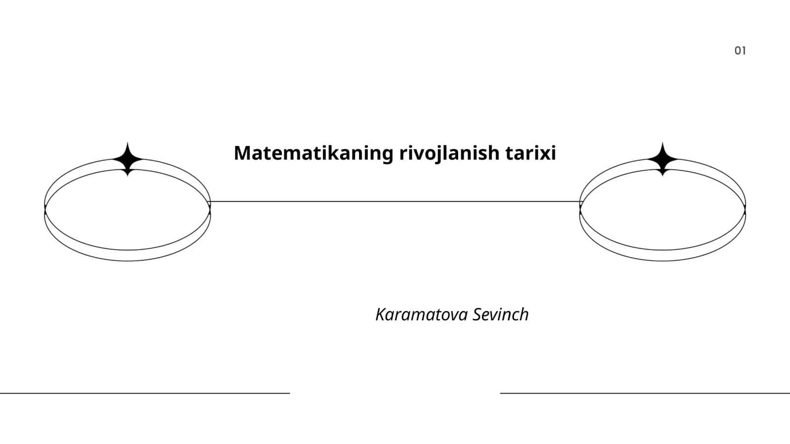Matematikaning rivojlanish tarixi 1