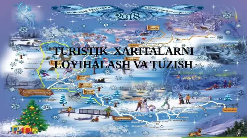 TURISTIK XARITALARNI LOYIHALASH VA TUZISH 1