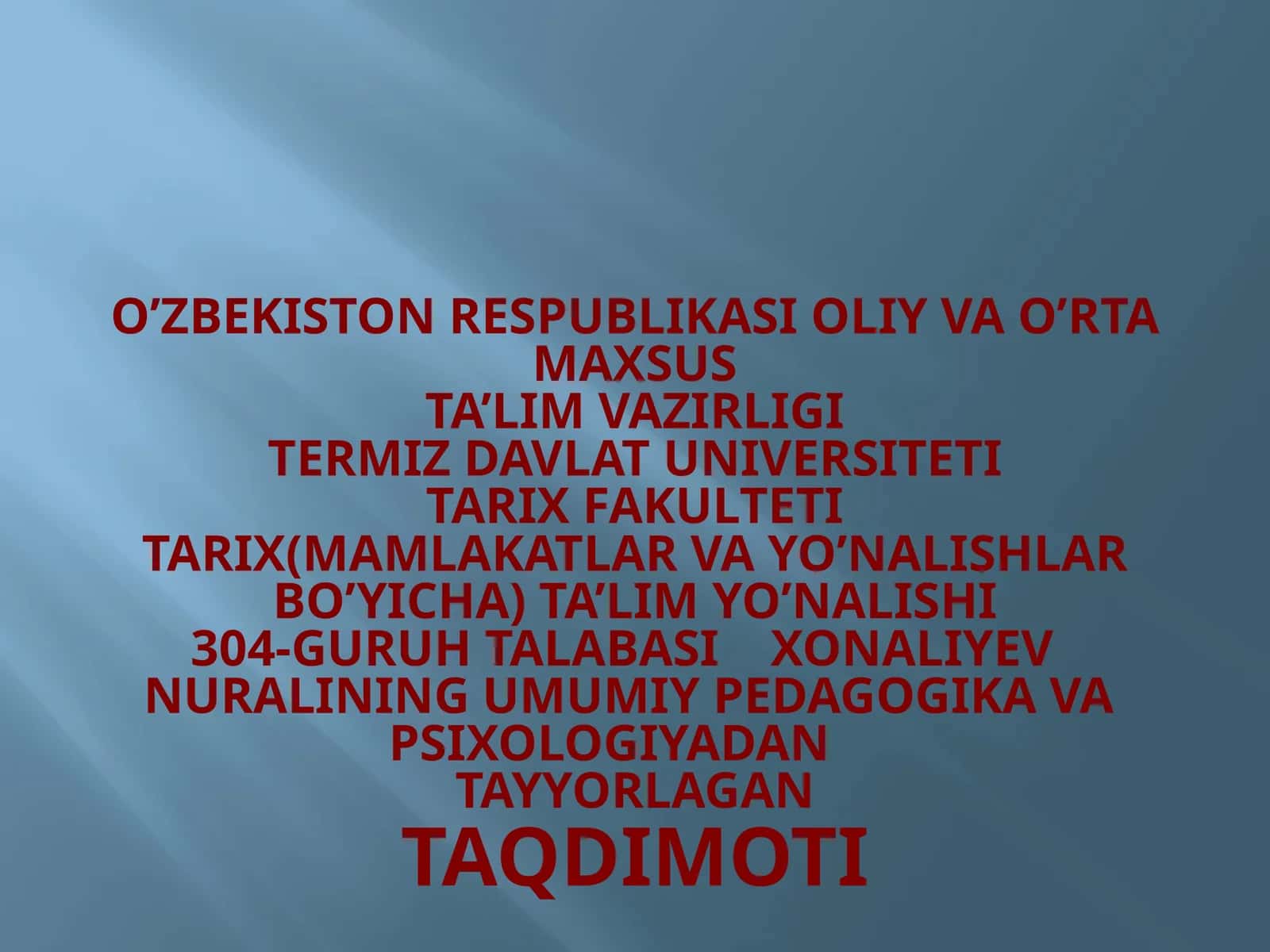 Yosh davrlari psixologiyasi faniga kirish, prinsiplari, vazifalari, tadqiqot usullari 1