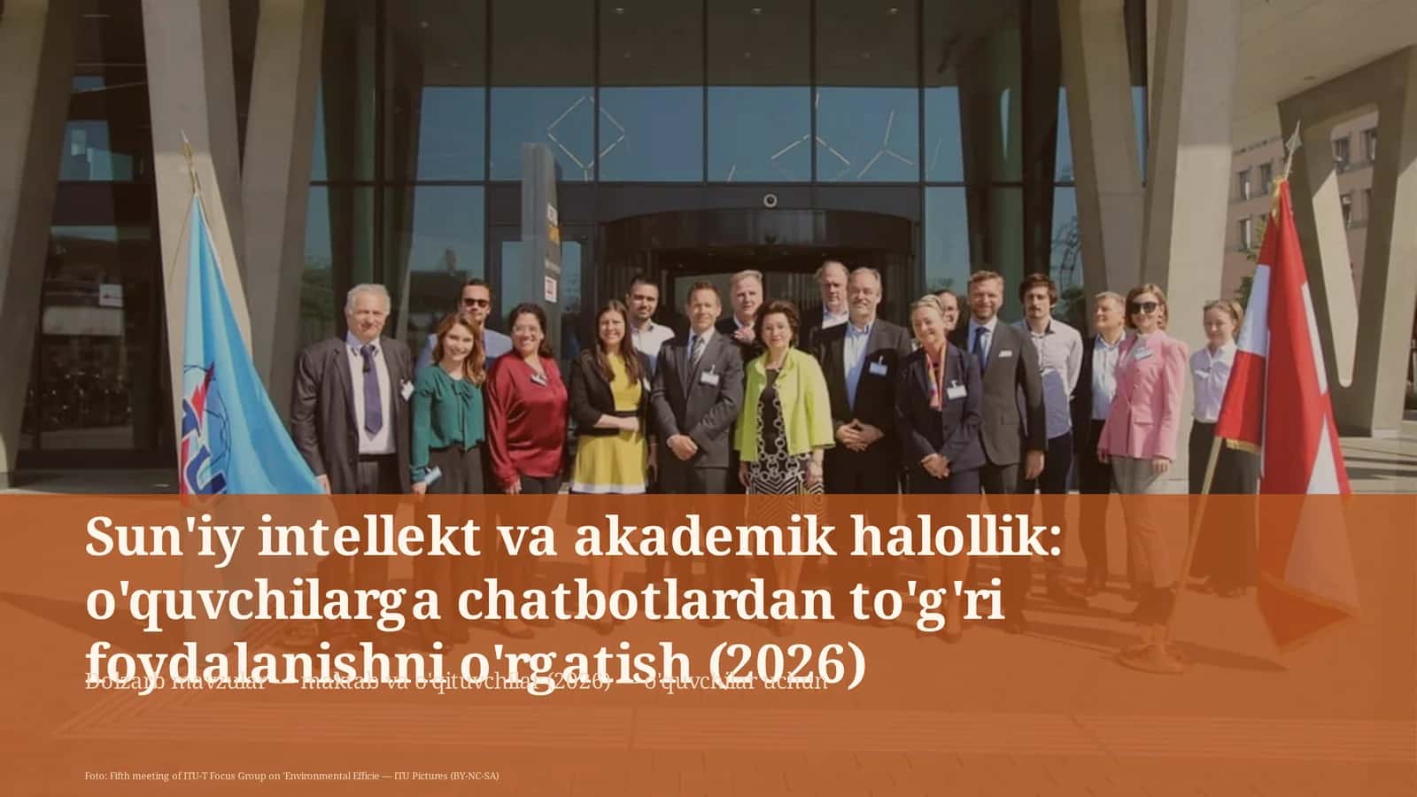 Sun'iy intellekt va akademik halollik: o'quvchilarga chatbotlardan to'g'ri foydalanishni o'rgatish 1