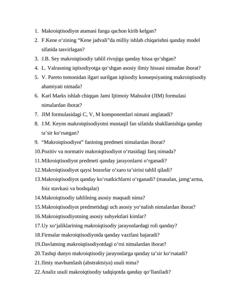 Makroiqtisodiyotning asosiy subyektlari 1