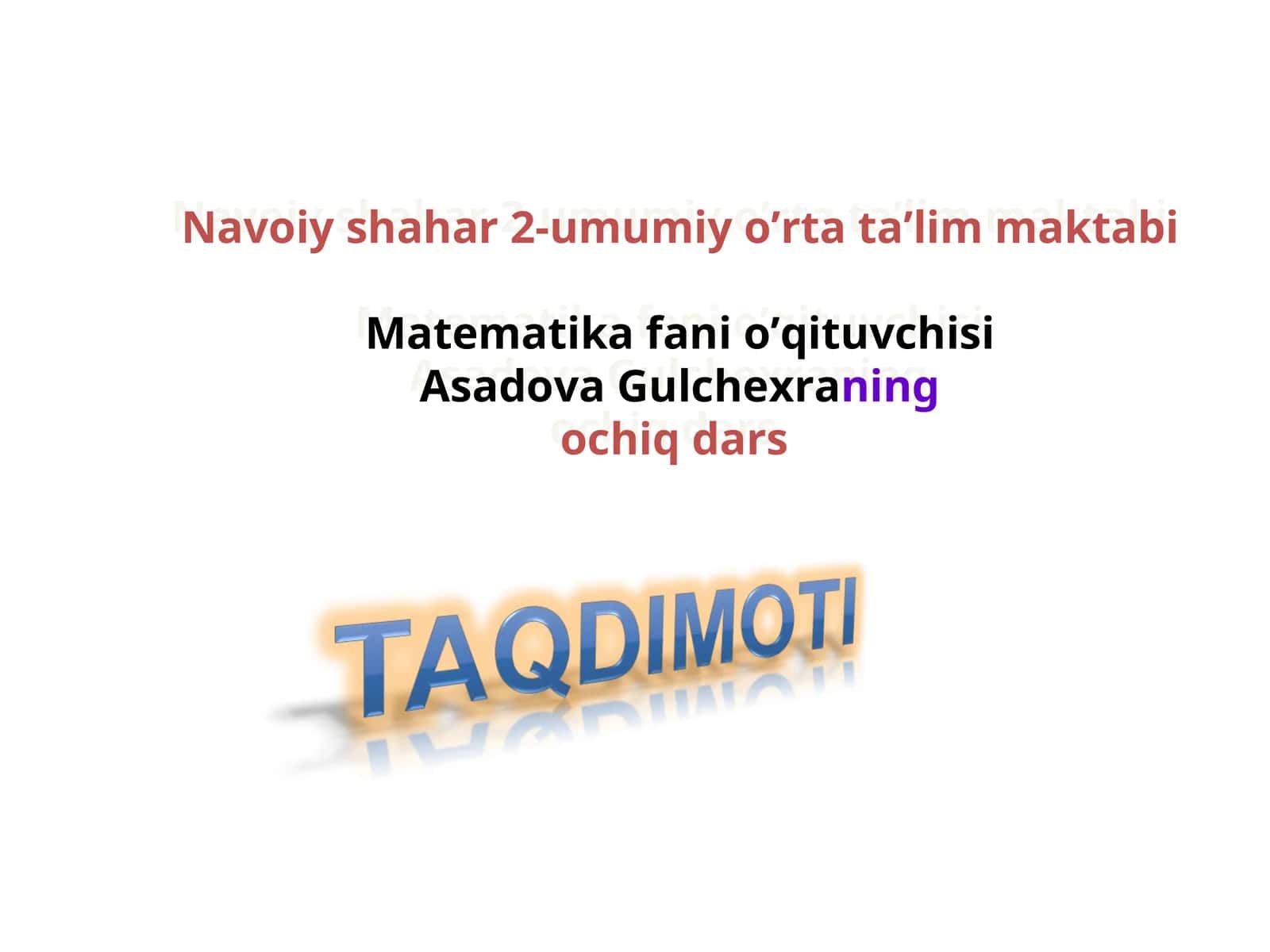 Qavslarni ochish qoidalari 1