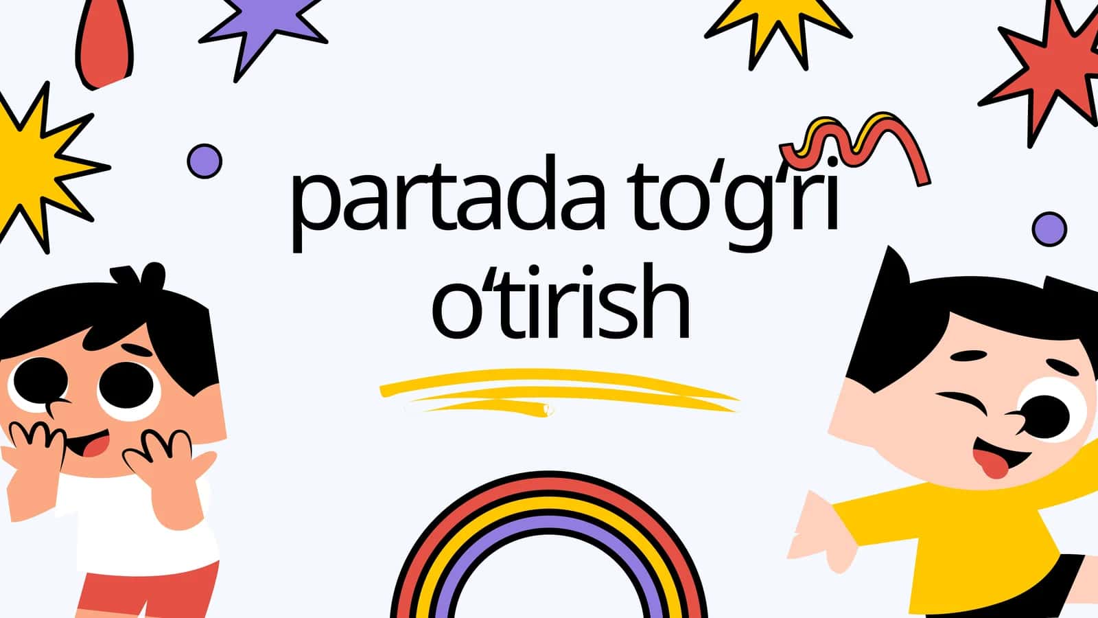 partada toʻgʻri oʻtirish 1
