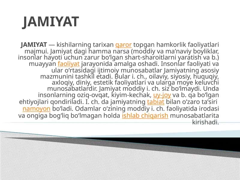 JAMIYAT 1