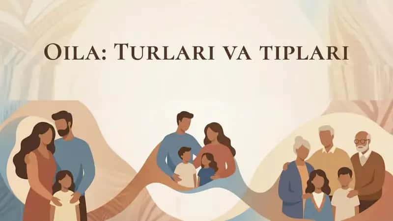 Oila turlari tiplari 1