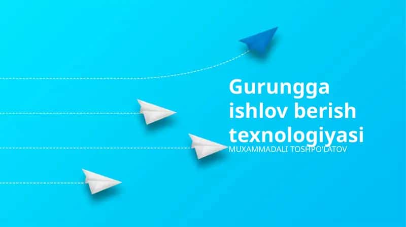 Gurungga qayta ishlash texnologiyalari 1