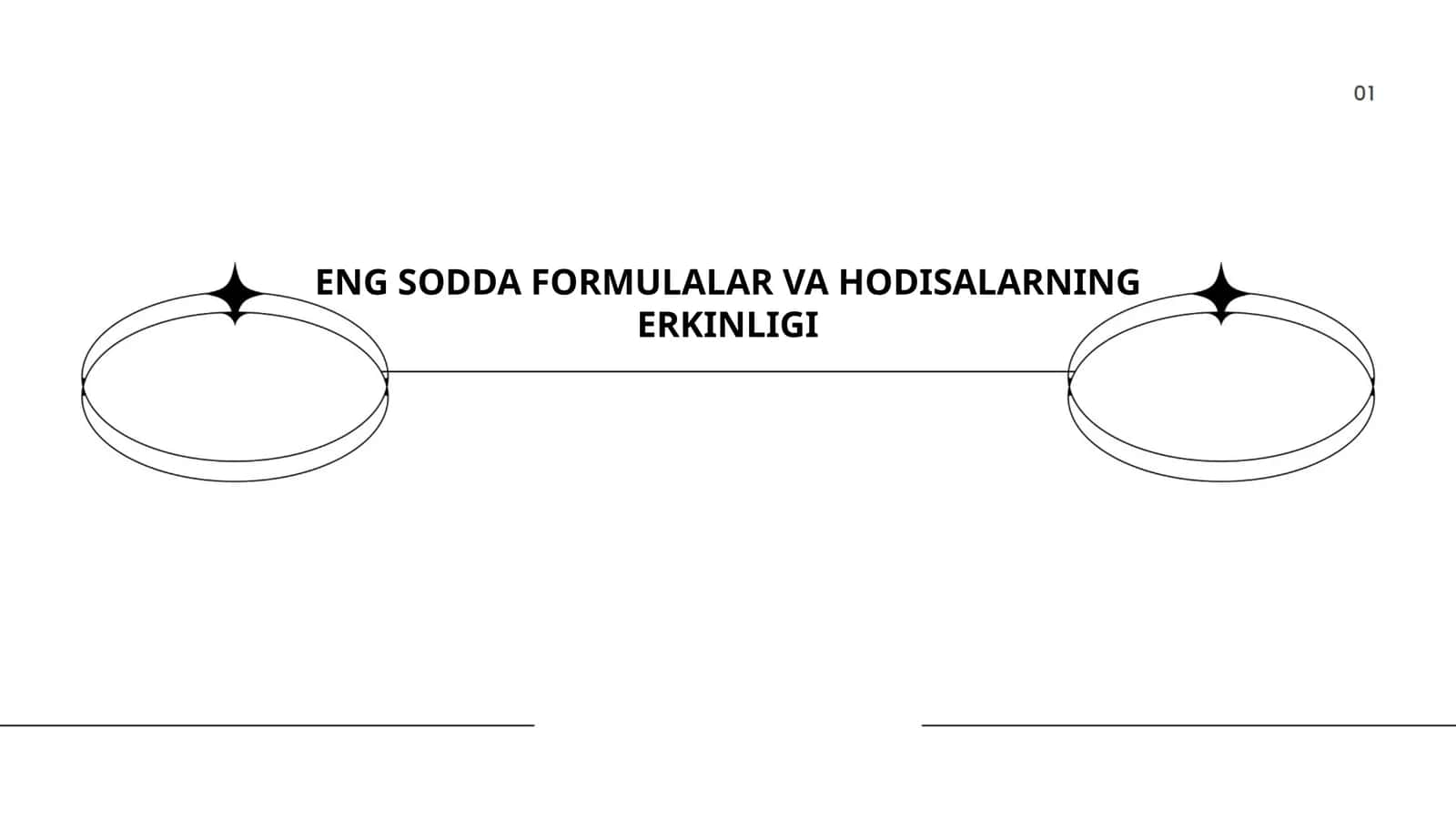 Soddalashtirilgan matematik formulalar 1