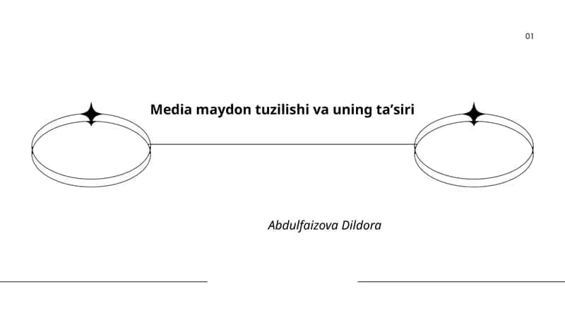 Media maydon tuzilishi va uning taʼsiri 1