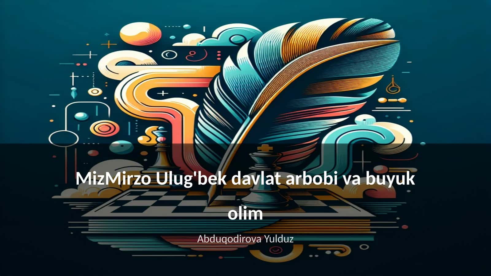 Ulug'bek hayoti va faoliyati 1