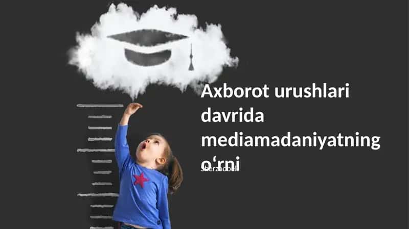 Ommaviy axborot vositalari madaniyatining ta'rifi va ahamiyati 1