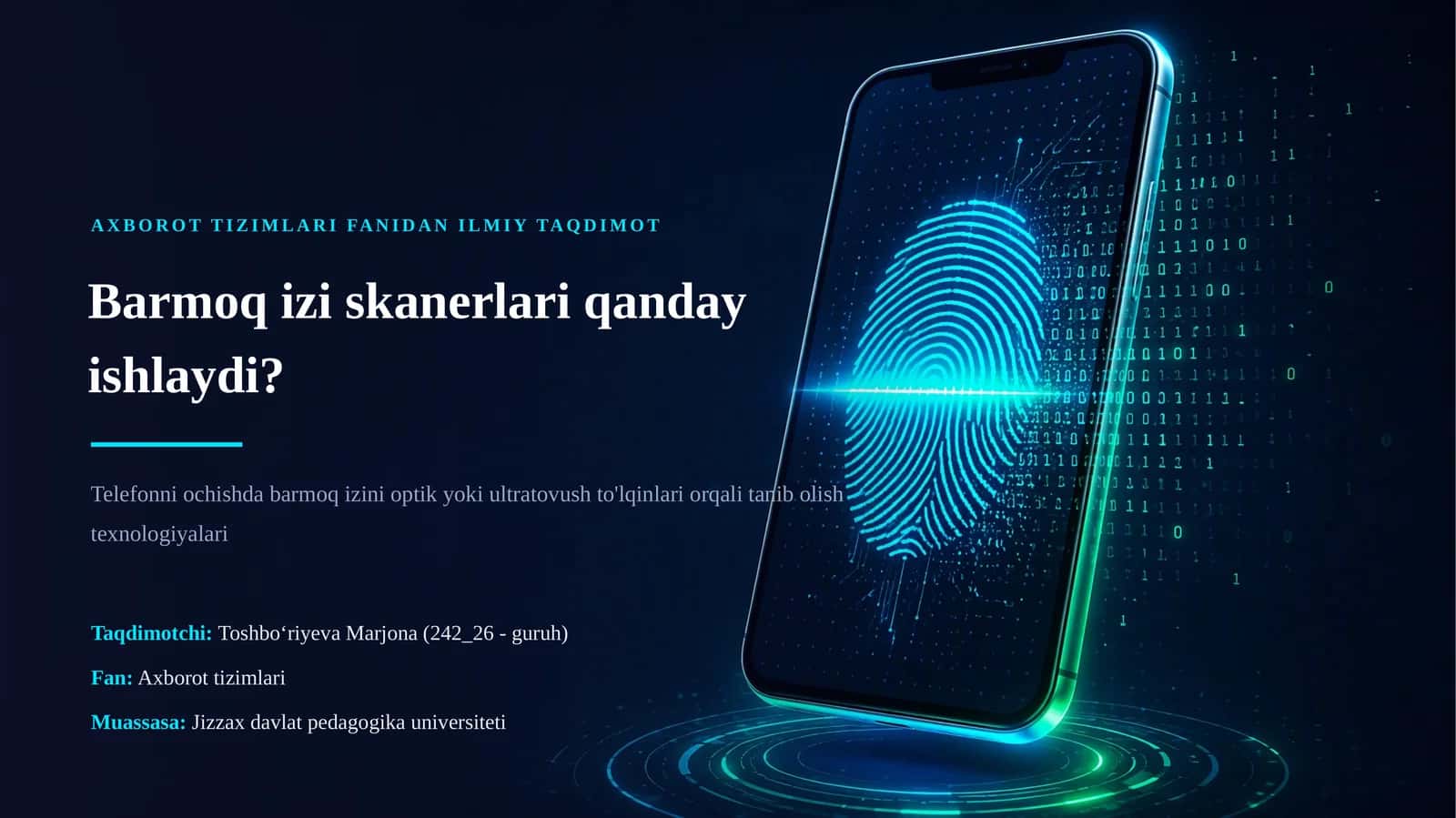 Barmoq izi biometriyasi 1