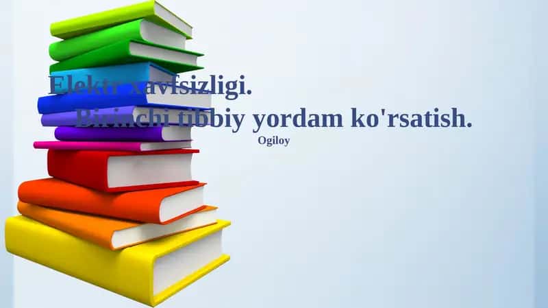 Elektr xavfsizligi 1