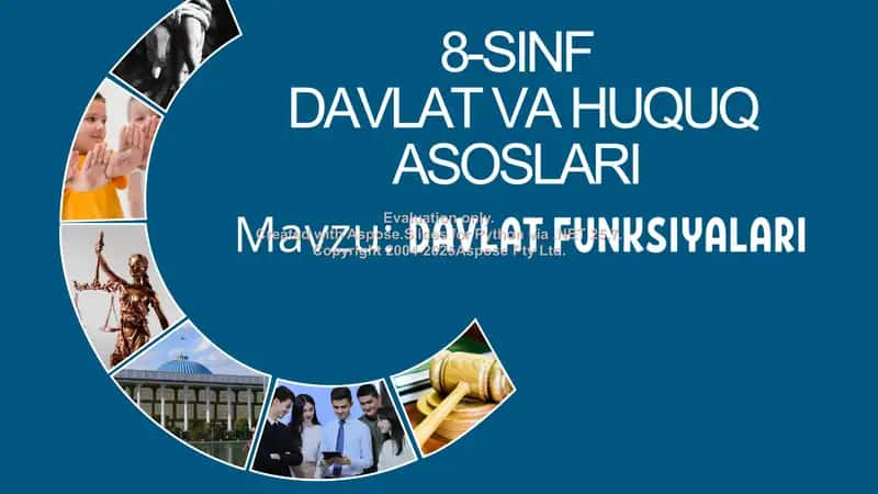 Davlatning Paydo Bo‘lishi 1