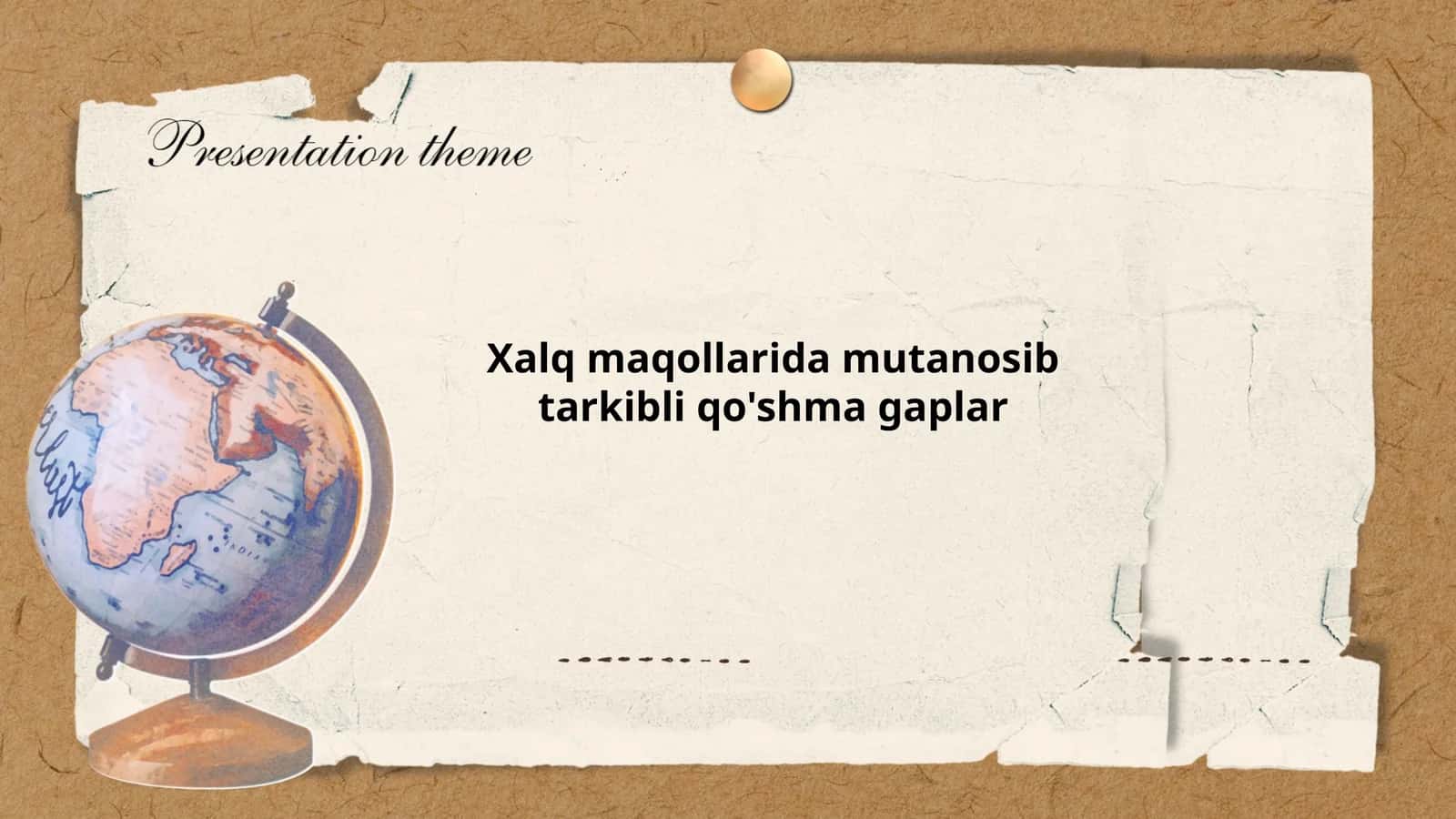 Xalq maqollarida mutanosib tarkibli qo'shma gaplar 1